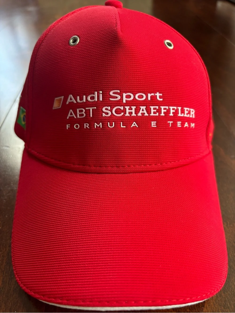 Audi Sport ABT Schaeffler Formula E Team Hat, Red, Adjustable Back, NWOT